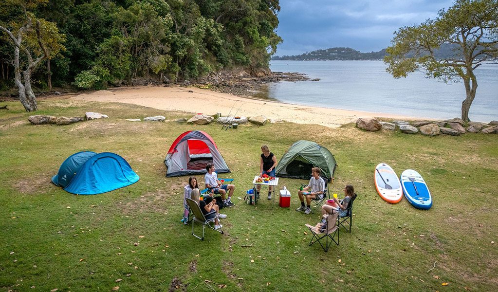 The Basin Campground - Ku-ring-gai Chase camping