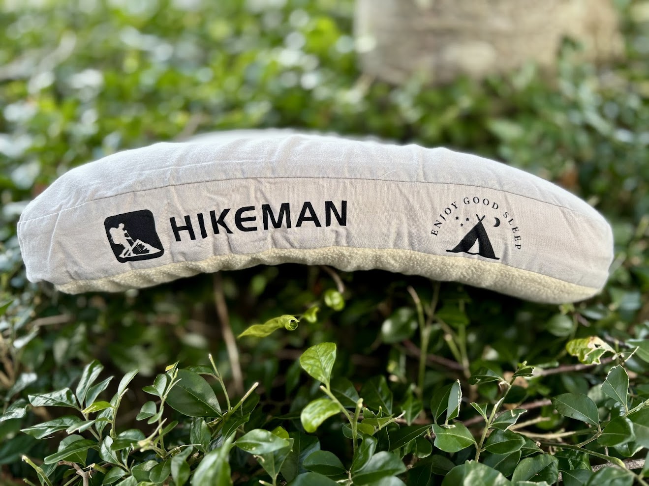 The foam of the Hikeman pillow feels dense and high quality