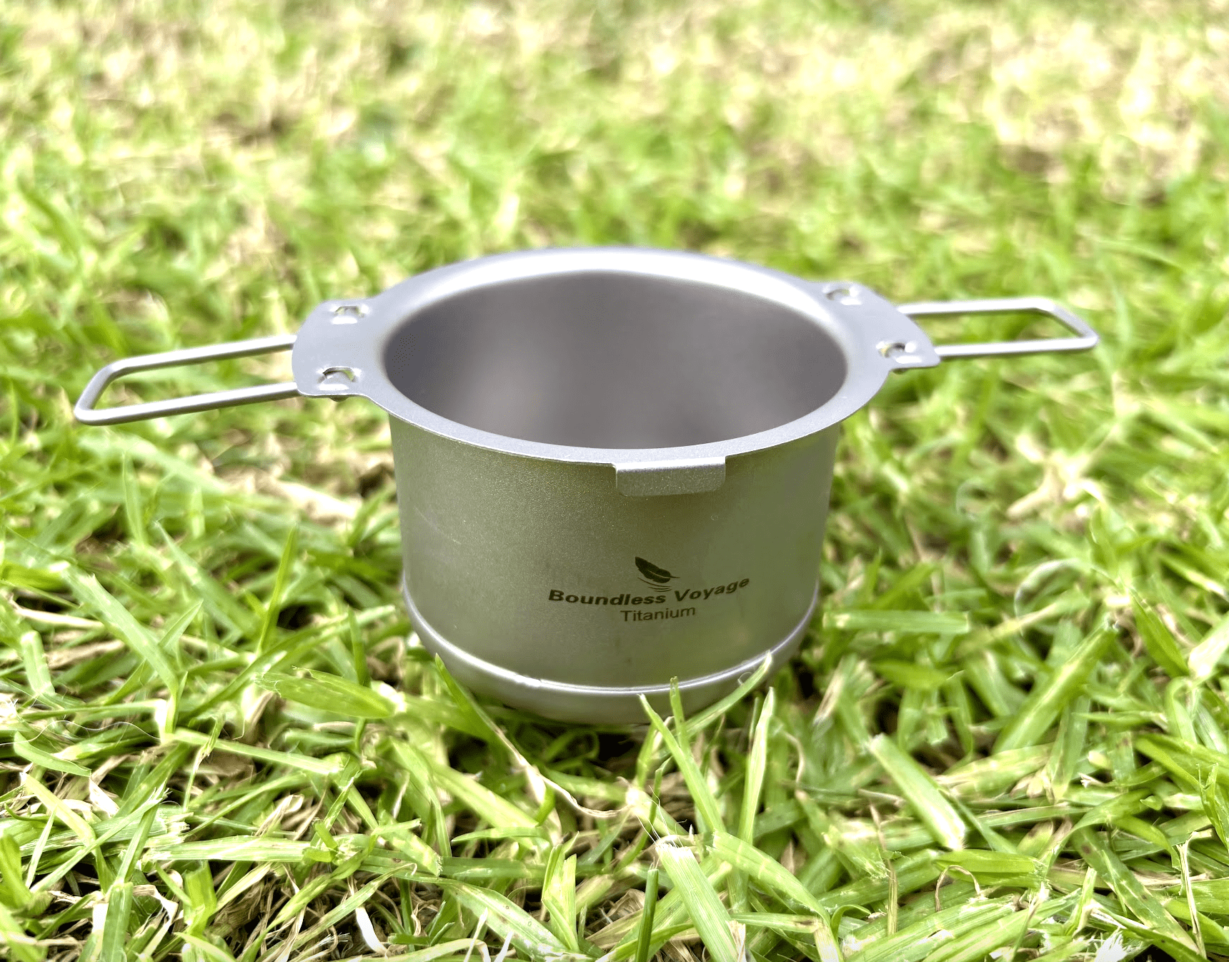 Unpacking the titanium coffee filter from Boundless Voyage