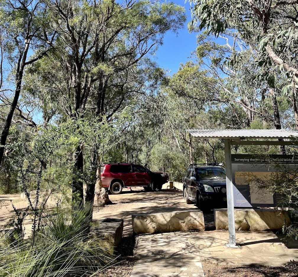 Carpark at Finchley Campground