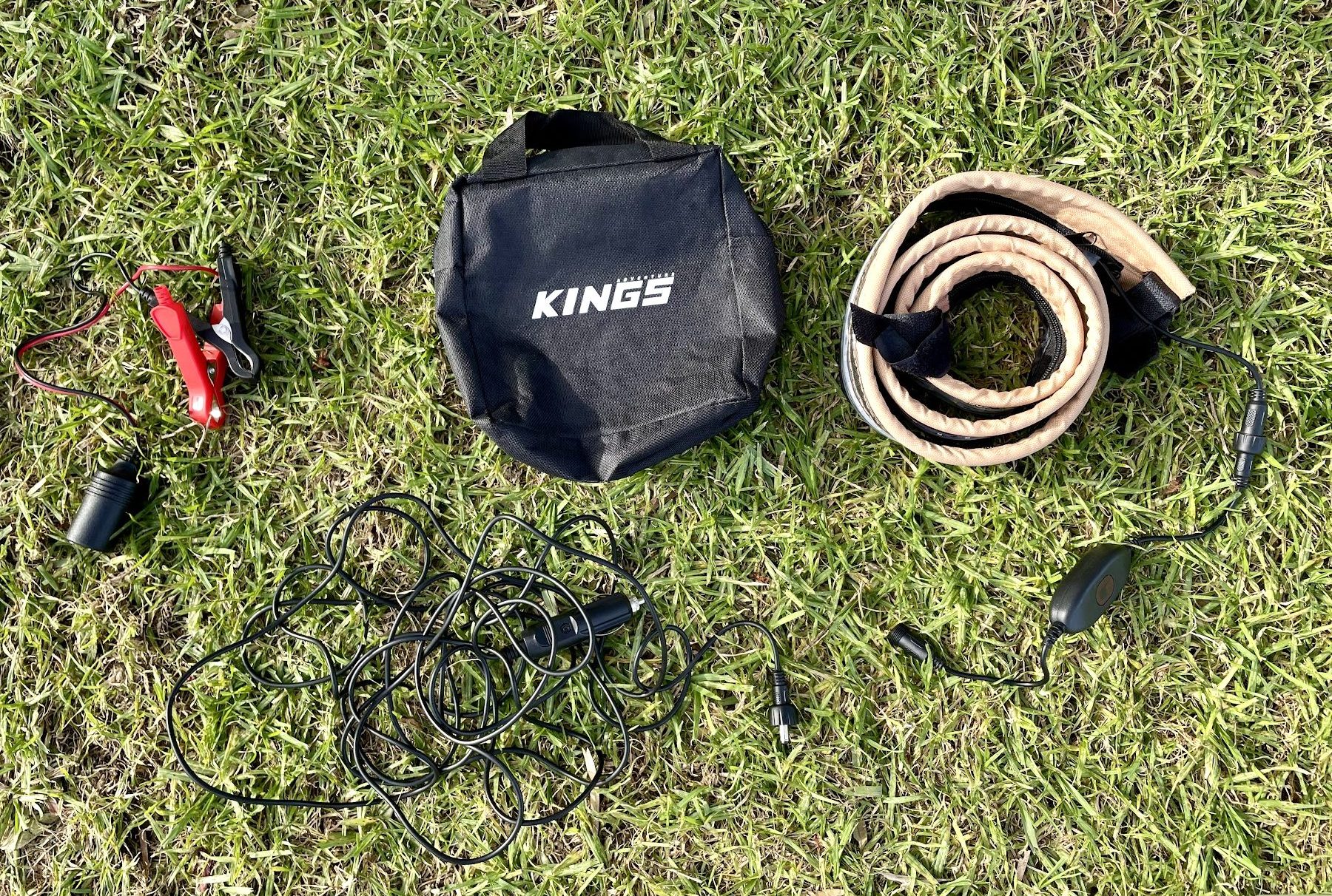 Unboxing the dimmable Kings LED Strip Lights (1.3M) at the campground