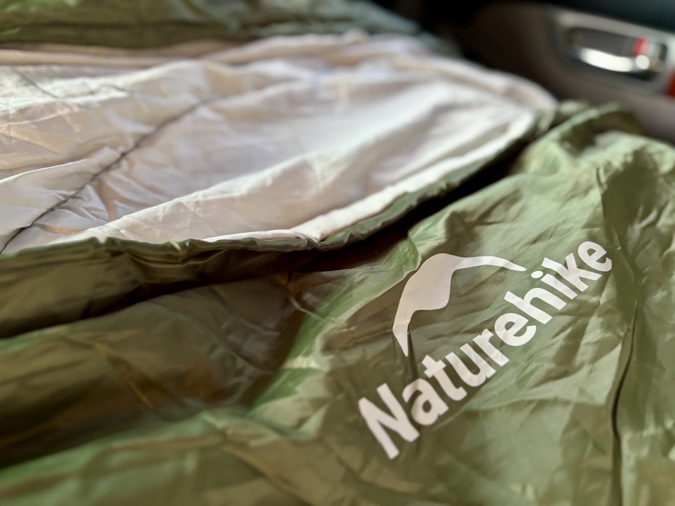 Using the Y150L Naturehike sleeping bag for car camping at Coorongooba Camground