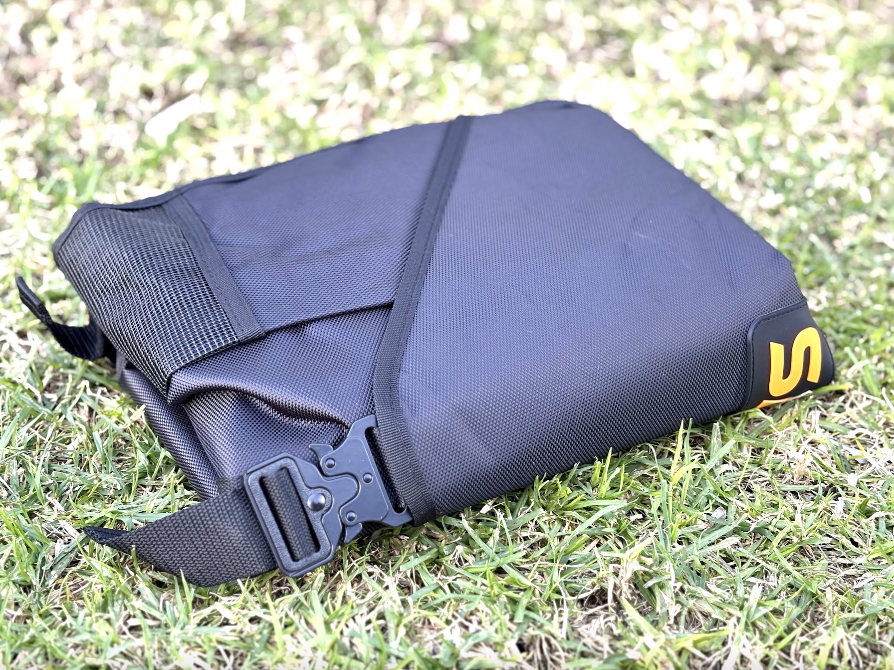 San Hima 4wd spare wheel rubbish bag unfolded