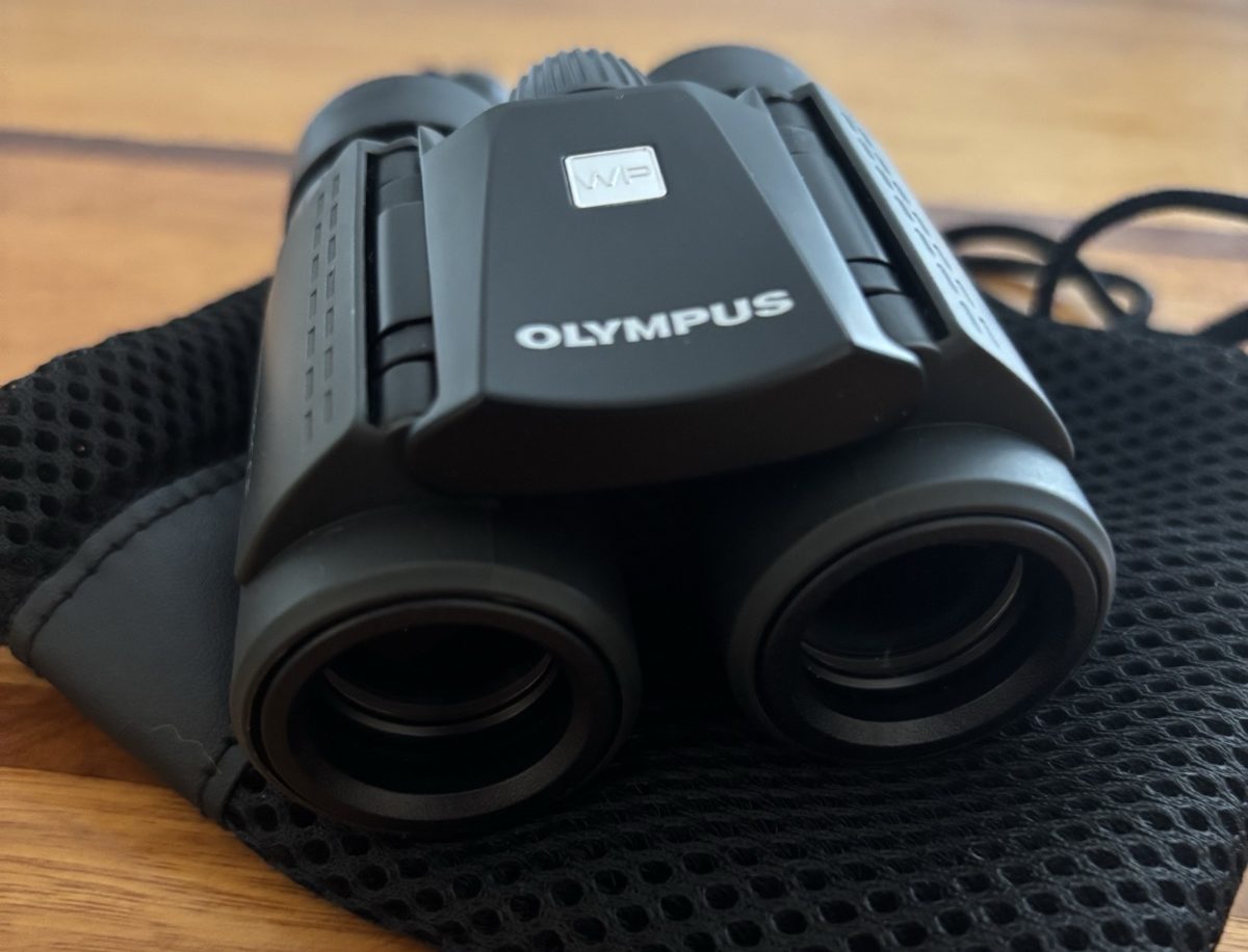 The compact fold of the Olympus 10x21 binoculars​ makes them easy to stash or fit in small pouches or a side pocket