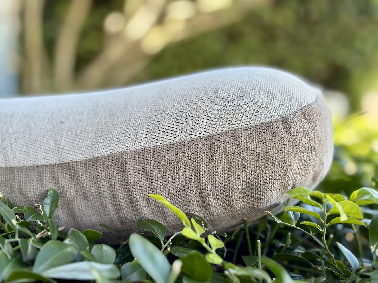 Unfolded the Naturehike travel memory foam pillow​ is a decent 11cm high