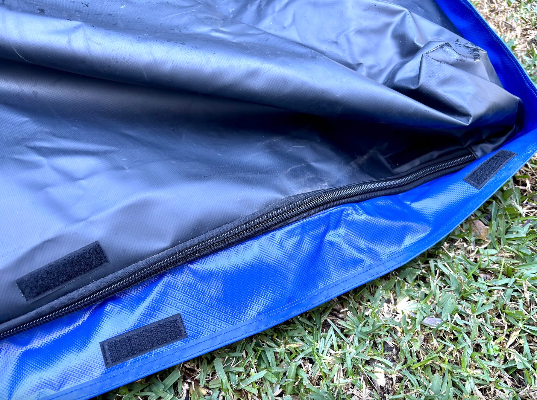 camping roof bag velcro sealing strips