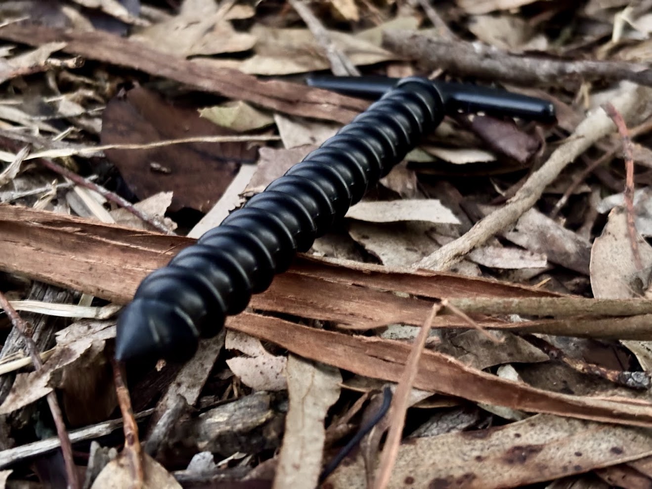 Bottom of black nylon sand tent pegs​