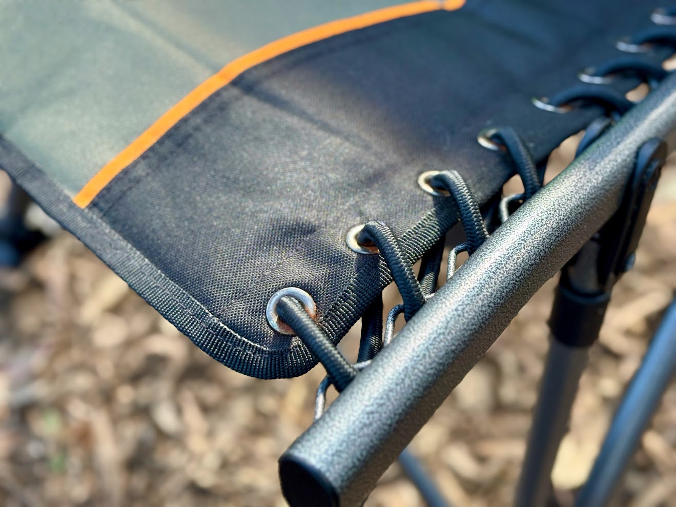 Bungee suspension of Wanderer camp chair