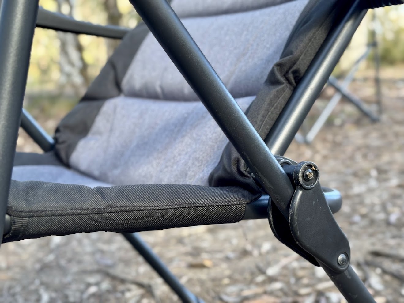 Front side of Dune recliner chair