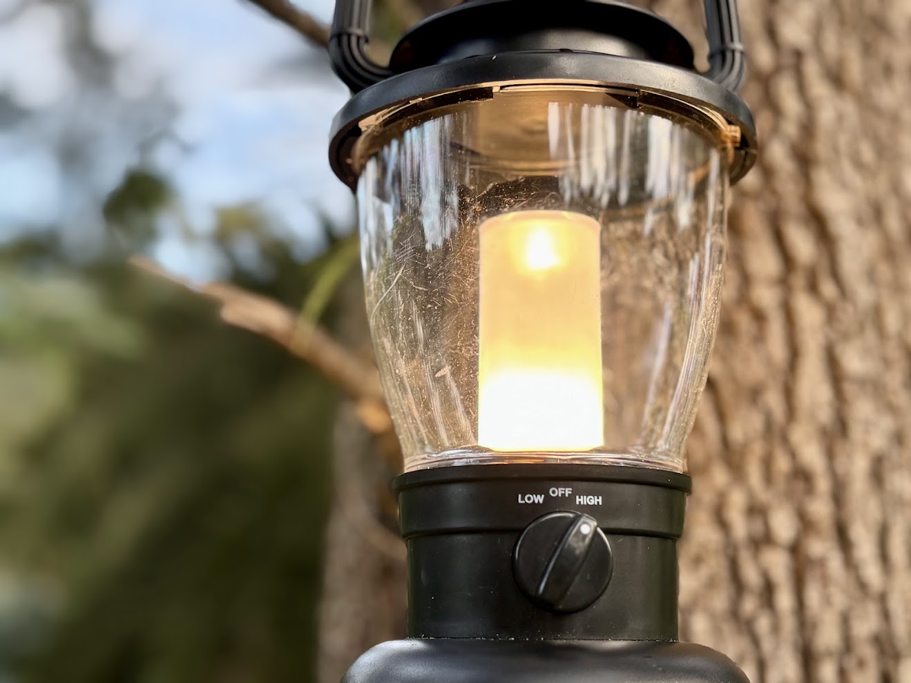 Light bulb of the Coleman rechargeable LED lantern