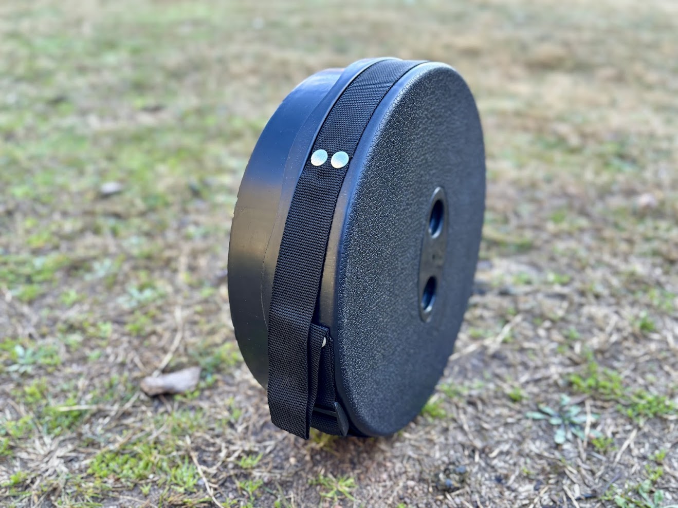 Nylon carry strap of collapsible camping stool