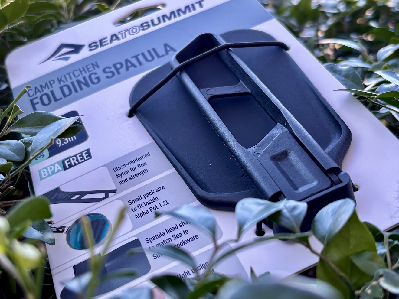 Sea to Summit folding spatula in packaging