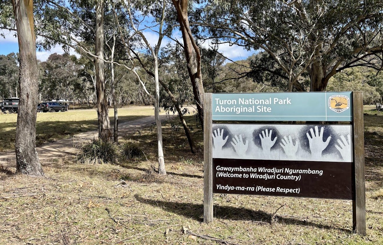 Turon National Park Information Board
