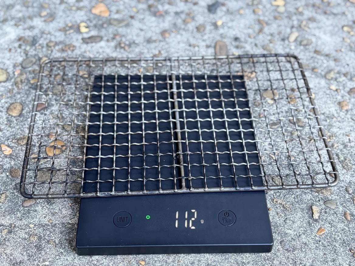 At just 112g the Boundless Voyage titanium grill​ weight is negligible, making it a truly essential item for anyone counting grams