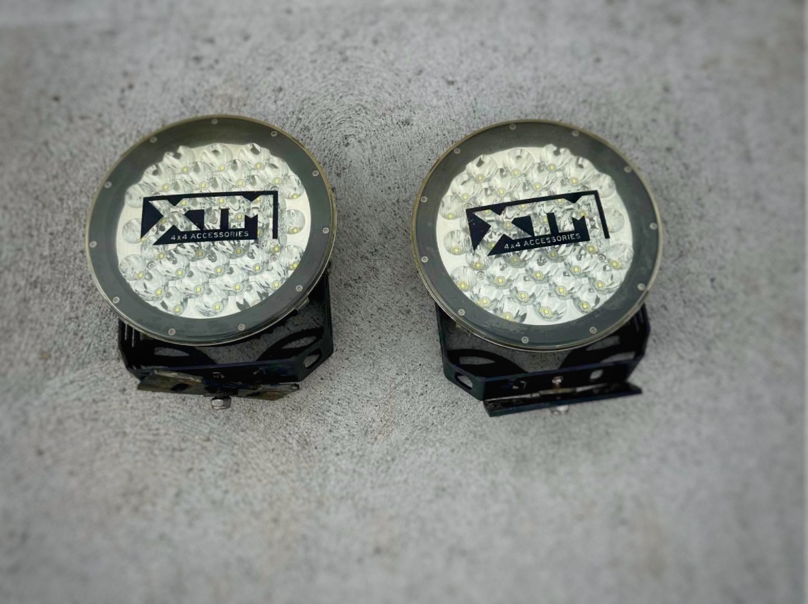 The 224mm diameter of the XTM driving lights is on the larger side