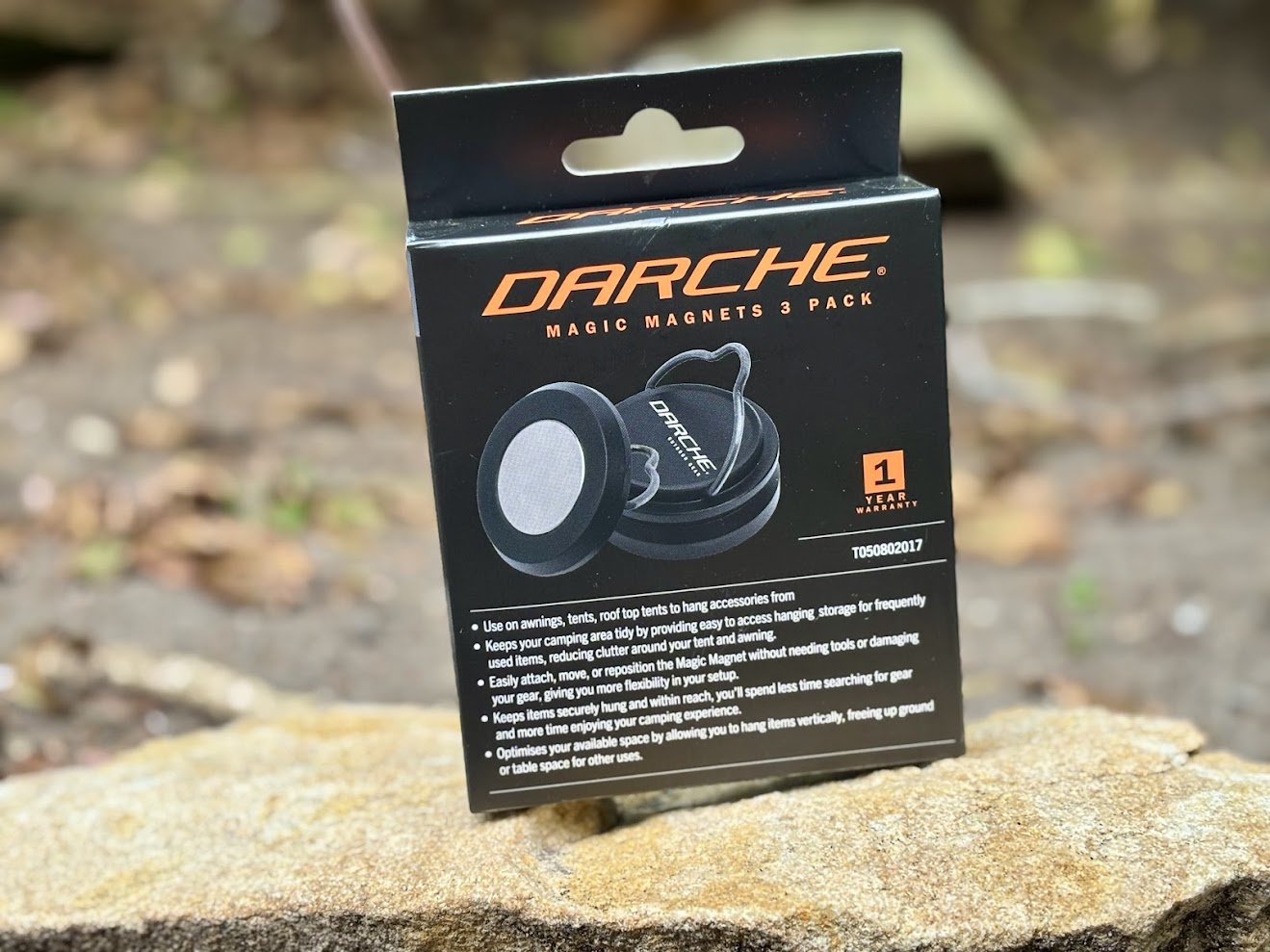 The Darche Magic Magnets come with a 1-year warranty