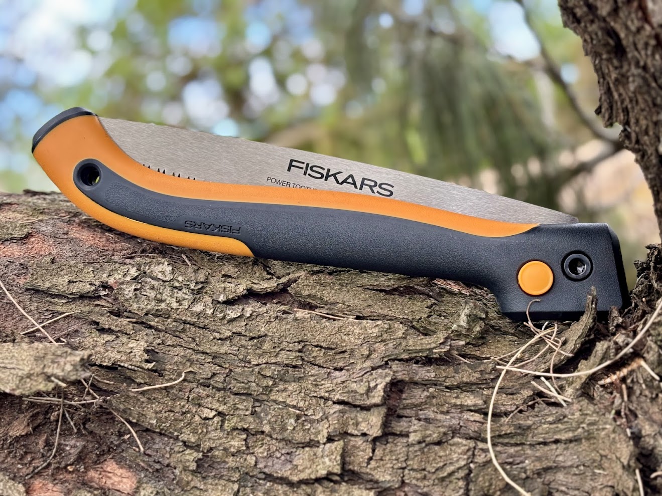 The Fiskars folding saw is built for the rigours of outdoor life