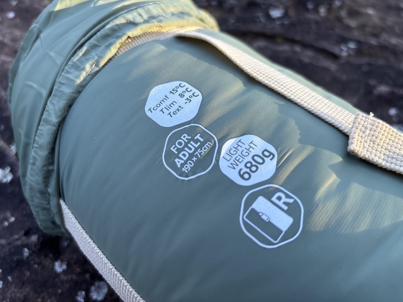 The Naturehike LW180 sleeping bag is a 3-season bag and is best suited for milder temperatures