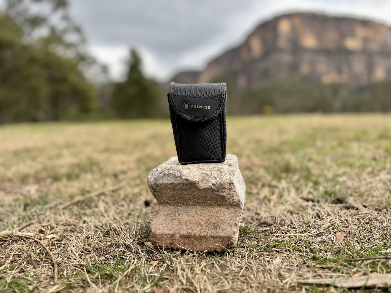 The folding Vulness binoculars pack away incredibly small