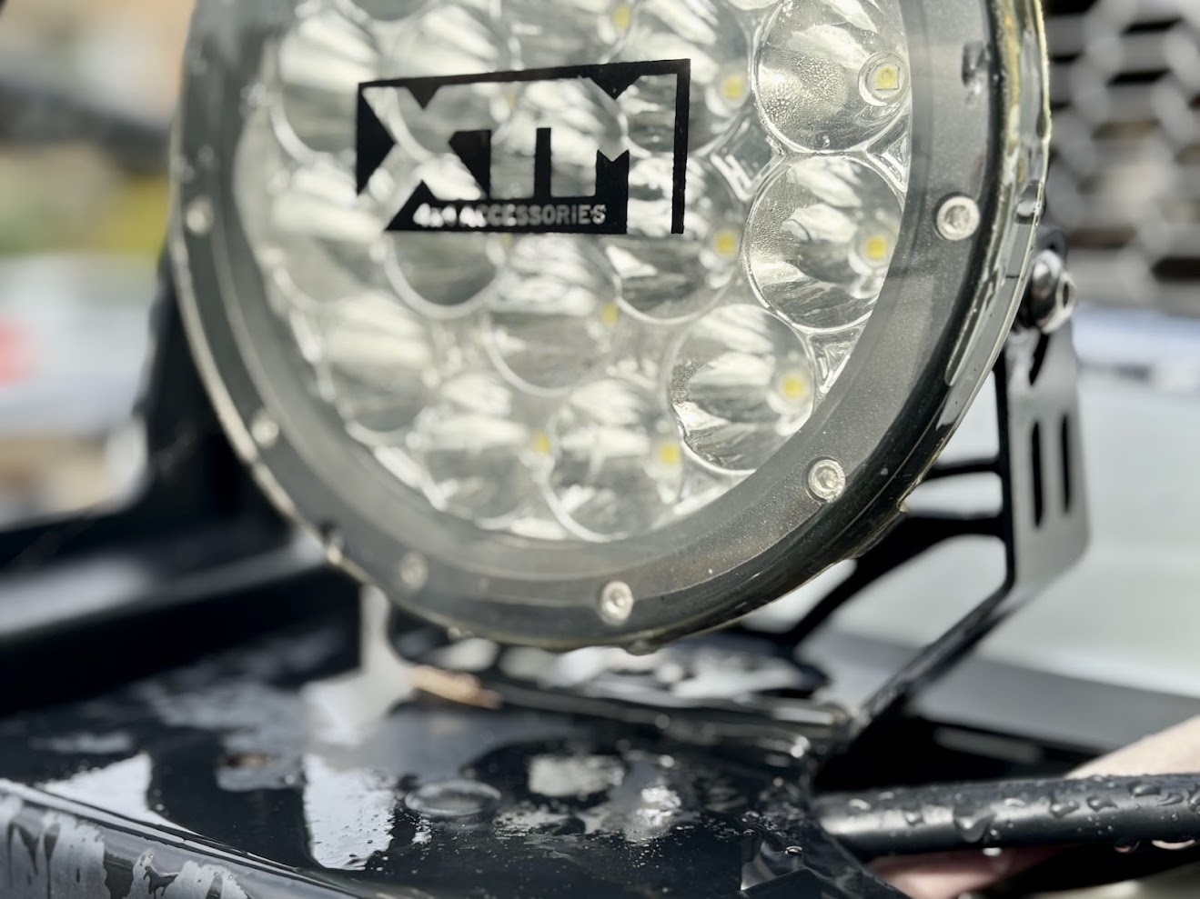 The housing of the XTM driving lights is made from a cast aluminium alloy which is both lightweight and incredibly durable