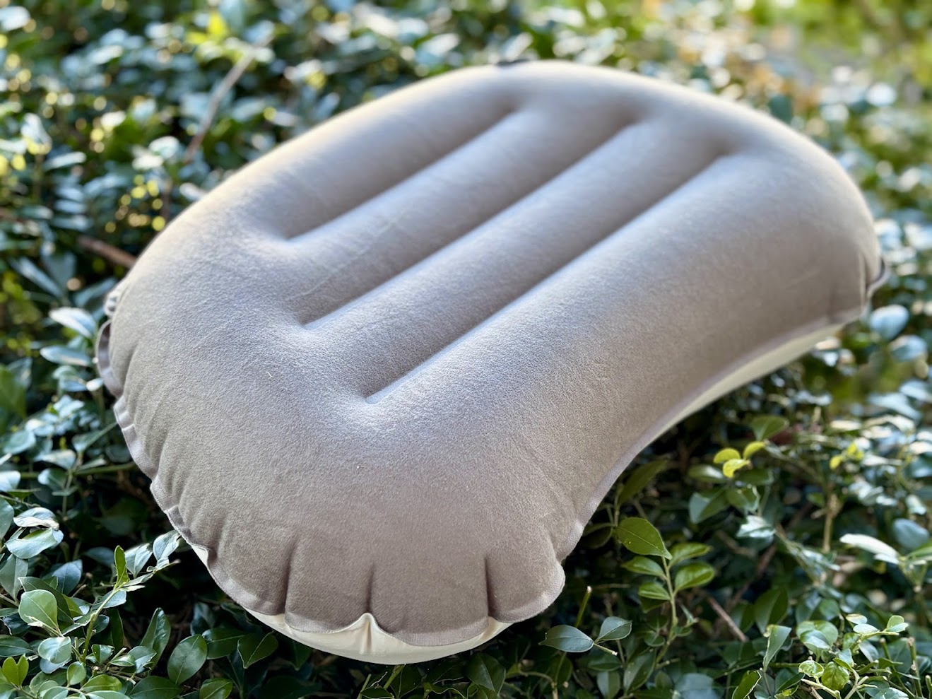 The inflation level of the Naturehike inflatable pillow can be adjusted for a softer or firmer feel depending on your preference