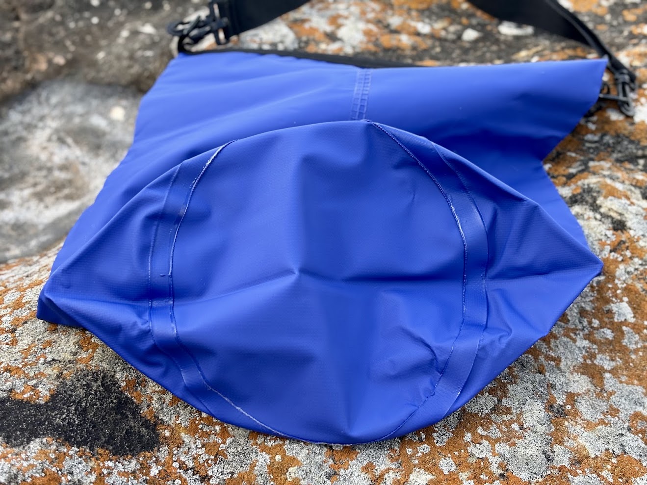 The seams on the Adventure Kings dry bag are fully seam sealed and double stitched