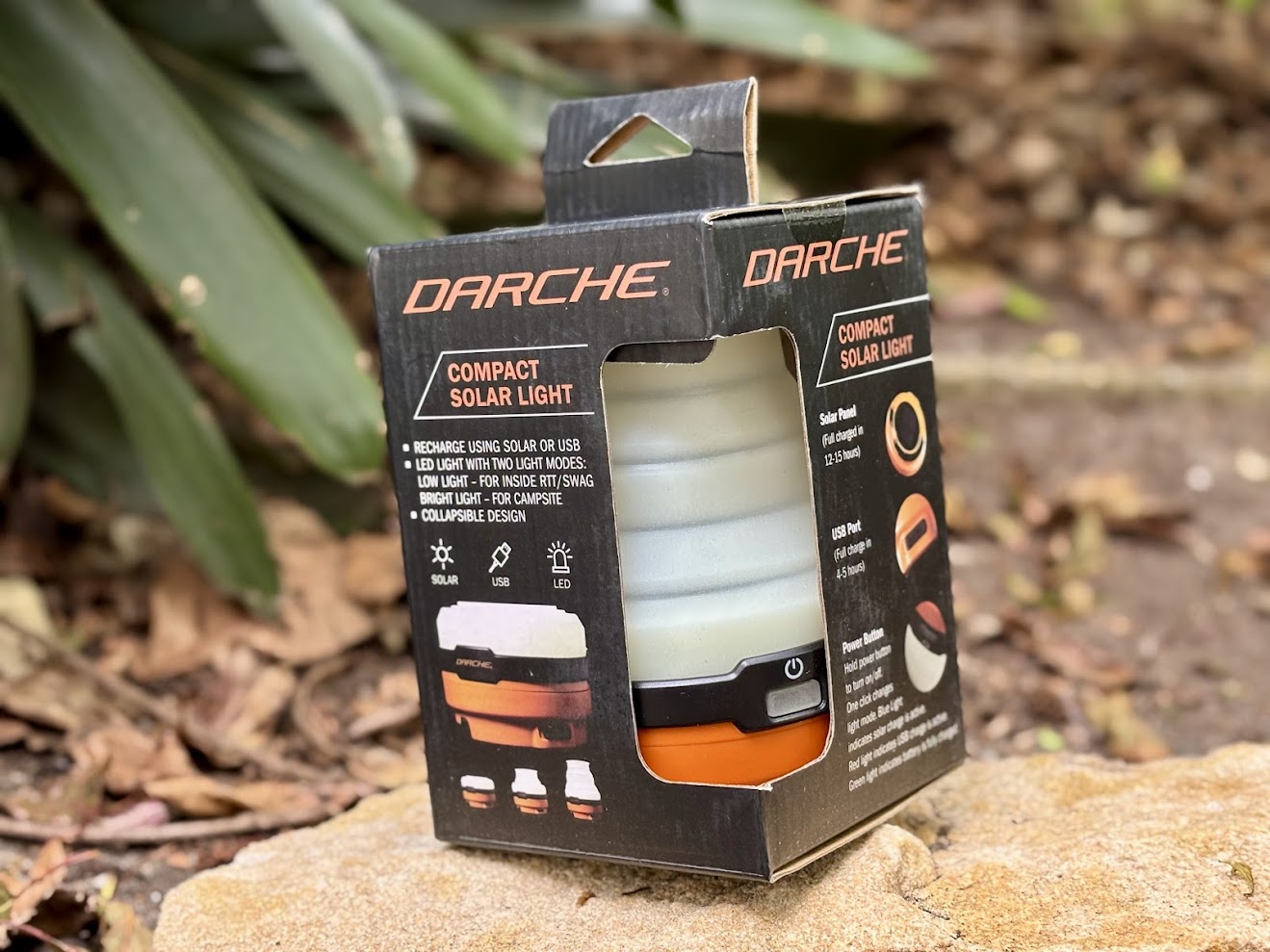Unboxing the Darche compact solar light