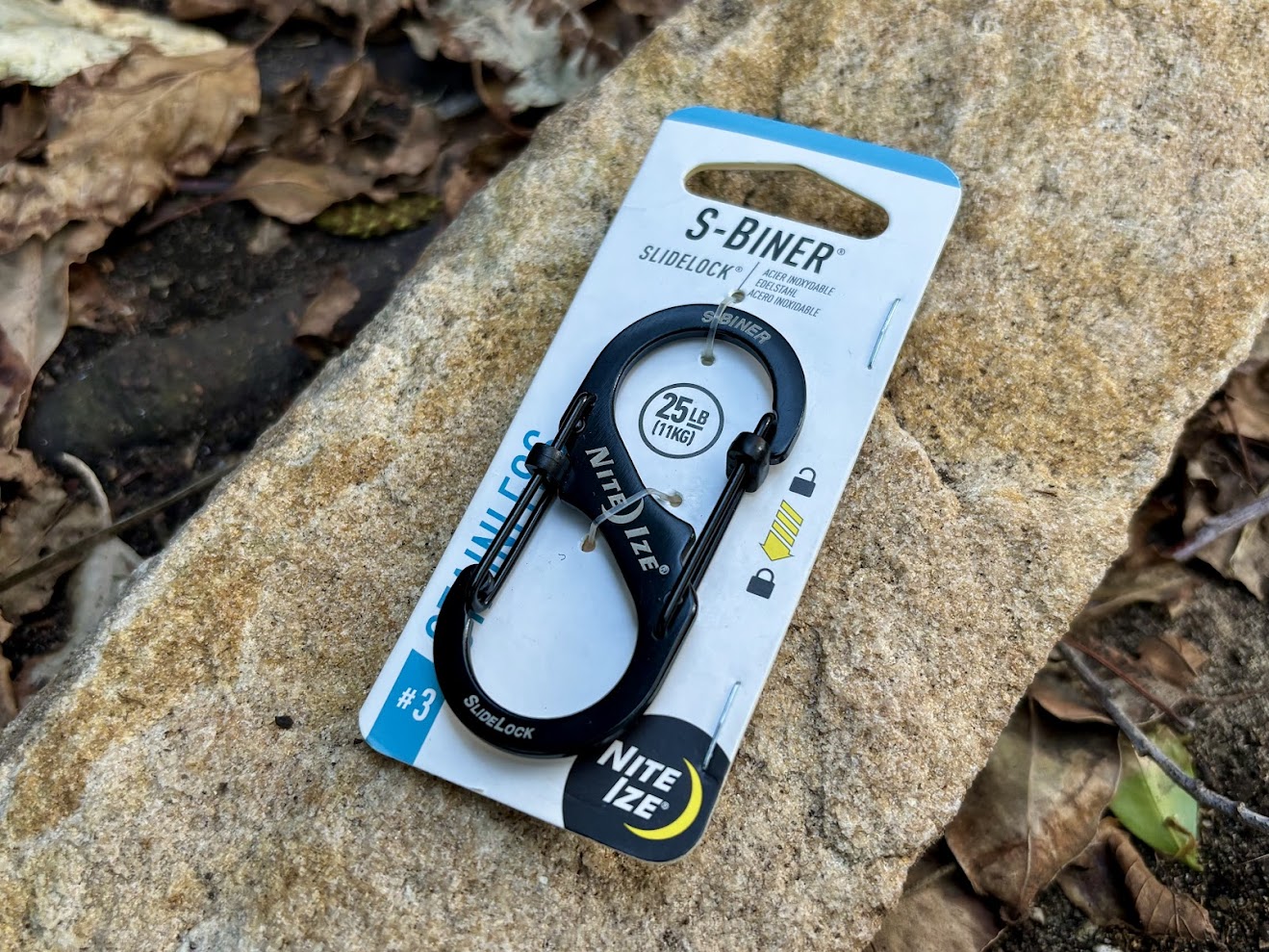 Unpacking the Nite Ize S-Biner slidelock​ #3 which is a medium size useful for most purposes
