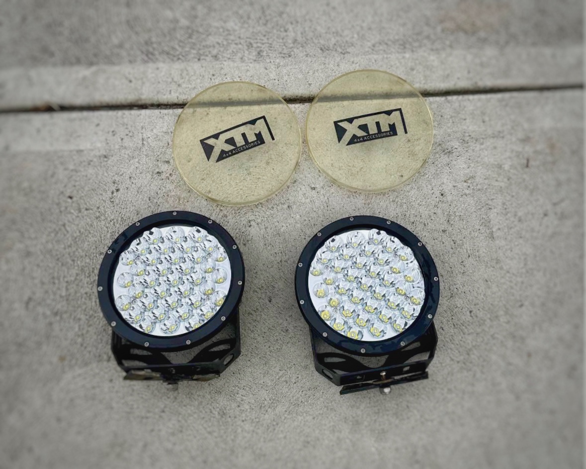 Unpacking the XTM driving lights