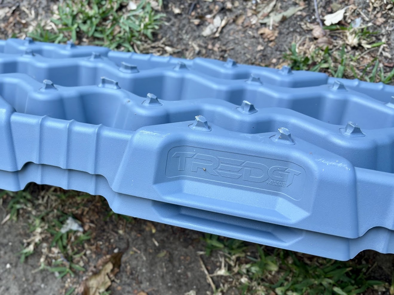 The Tred GT Recovery Boards nest together tightly when stacked at a nested height of only 84 mm