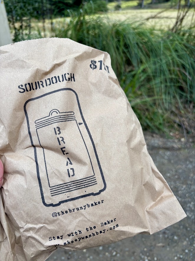 The sourdoughs from the Bruny bread fridge​ are a genuine slice of Bruny life - offering delicious, handcrafted bread ($10) that truly fuels your island exploration