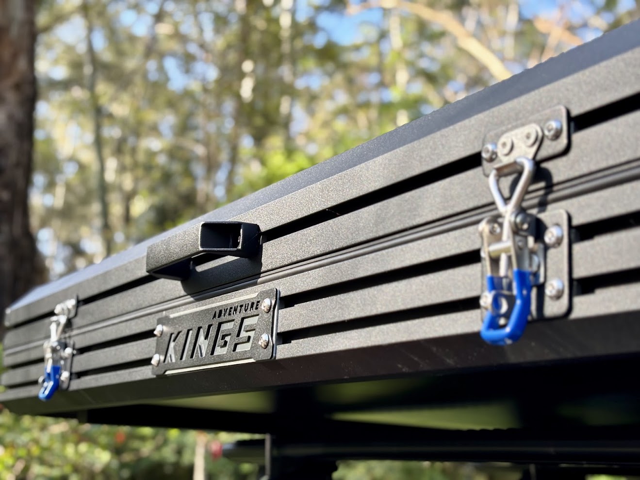 The texture of the shell feel solid and durable and comes with mounting channels for the ladder and other accessories such as awnings or lights