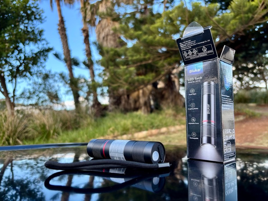 At only 113 mm long and weighing just 95 grams, the Blukar torch genuinely deserves the title of 'pocket torch'