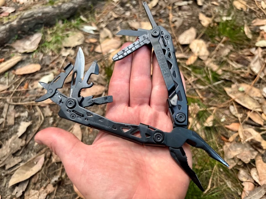The Gerber Suspension-NXT packs 15 handy functions for everyday use around camp