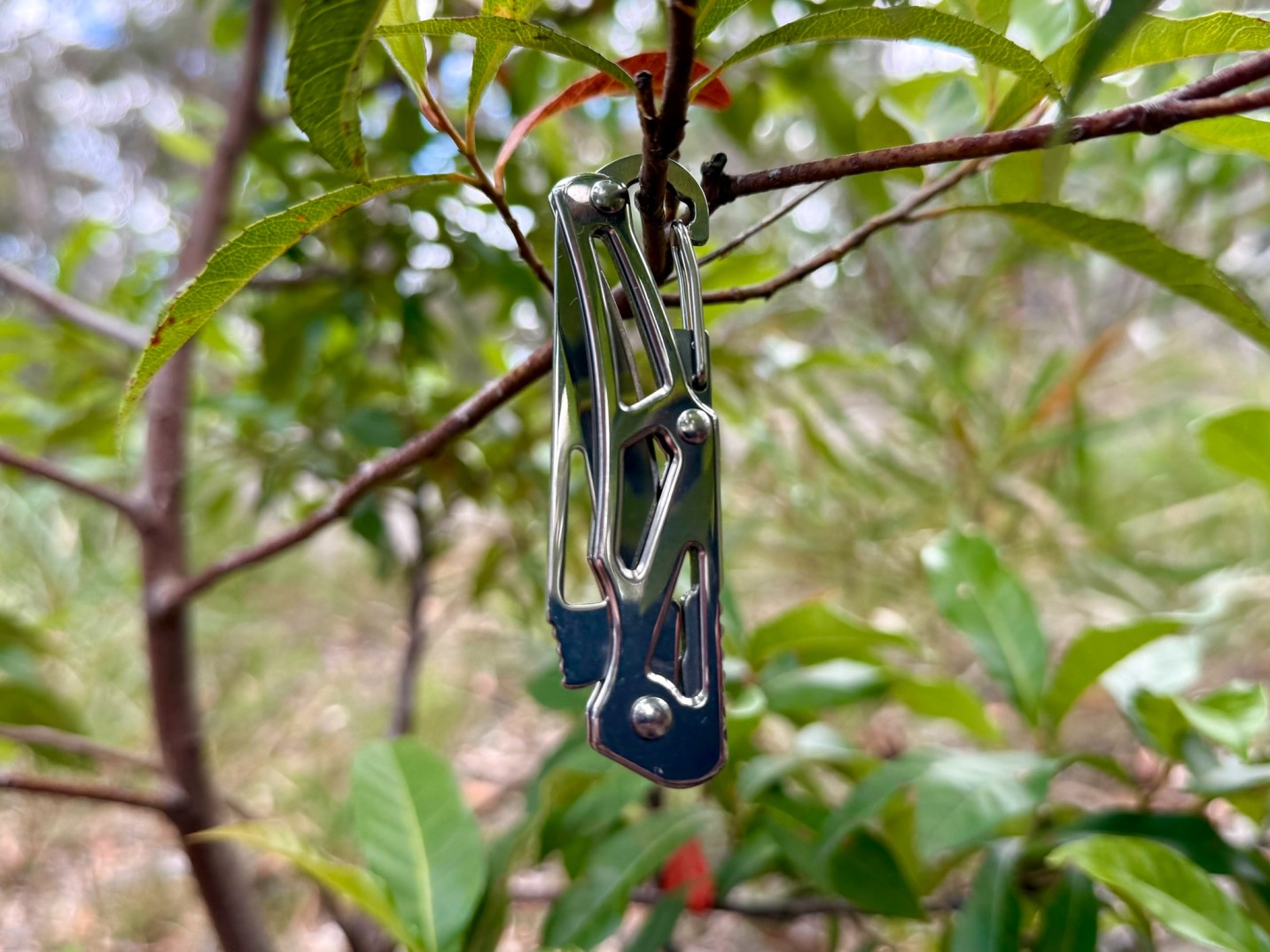 The Nomel folding pocket knife feels almost nonexistent in your pocket or clipped to your gear