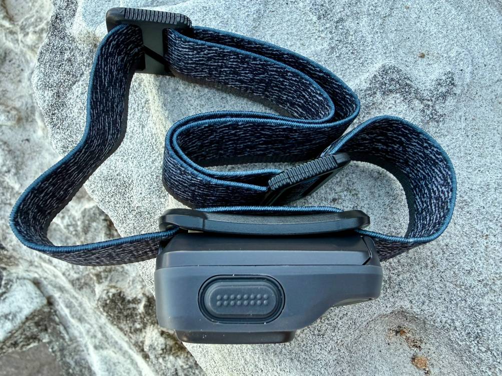 The Black Diamond Astro 300 headlamp feels robust with its casing made from a tough polymer (IPX4 Stormproof)