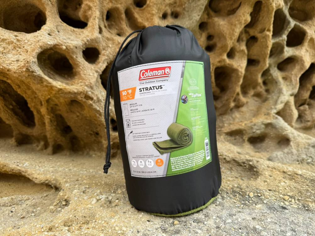 The Coleman Stratus Fleece Sleeping Bag Liner is designed to either be used alone (10°C) or to boost the warmth of your primary sleeping bag (+12°C)