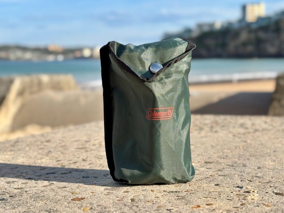 The Coleman folding shovel is a multi-purpose tool that fits neatly into your pack without weighing you down (590g)