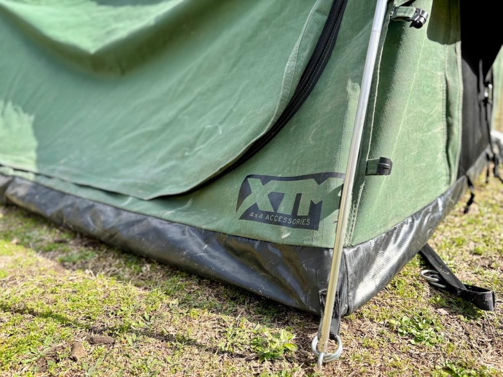 The main body of the XTM Double Swag is made from 400GSM ripstop polycotton canvas offering great wind and water protection